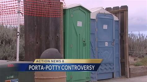 porta potty controversy